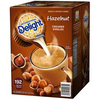 INTERNATIONAL DELIGHT HAZELNUT CREAMER 192CT